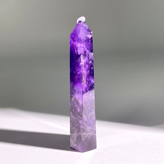 B435◇1点物◇アメジスト ピラー◇78×22×16mm◇天然石・鉱物・パワーストーン