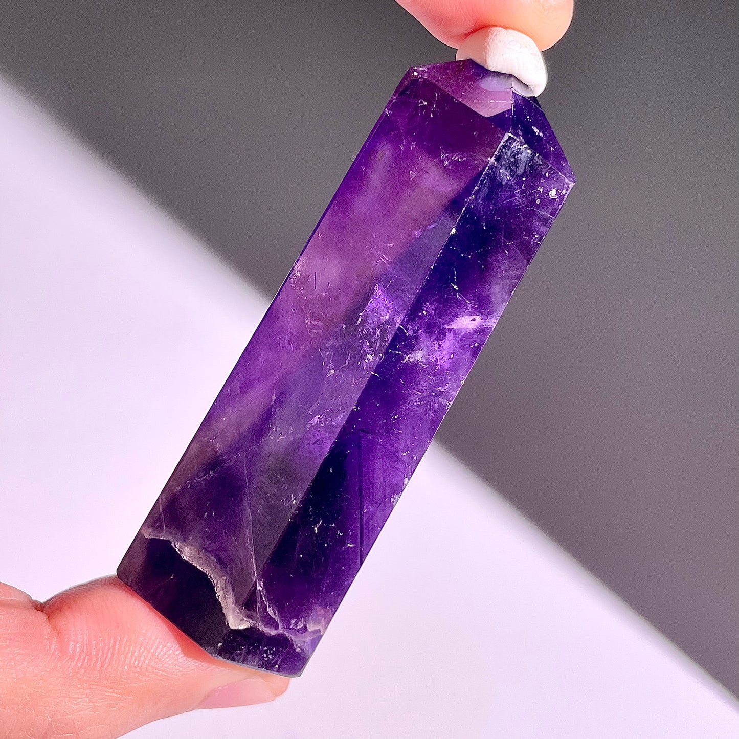 B439◇1点物◇アメジスト ピラー◇62×23×19mm◇天然石・鉱物・パワーストーン