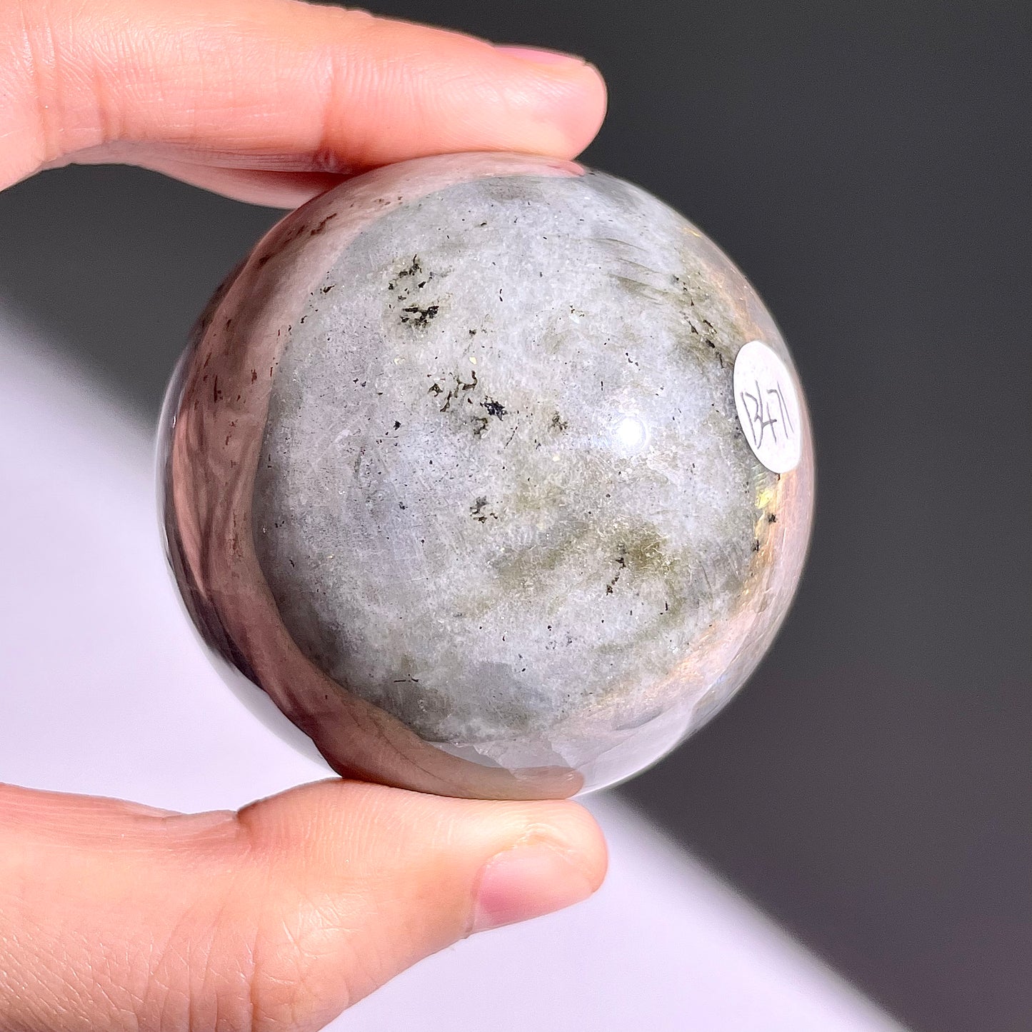 B471◇1点物◇ラブラドライト ボール◇52×52×52mm◇天然石・鉱物・パワーストーン