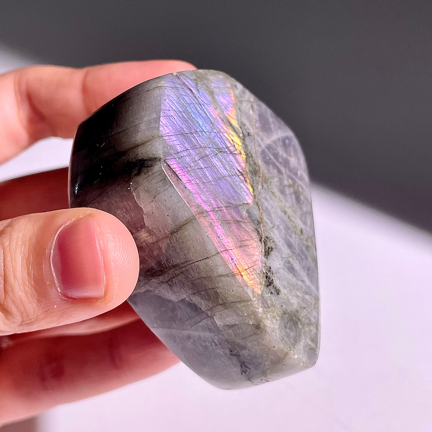 A331◇1点物◇ラブラドライト 原石◇46×52×24mm◇天然石・鉱物・パワーストーン
