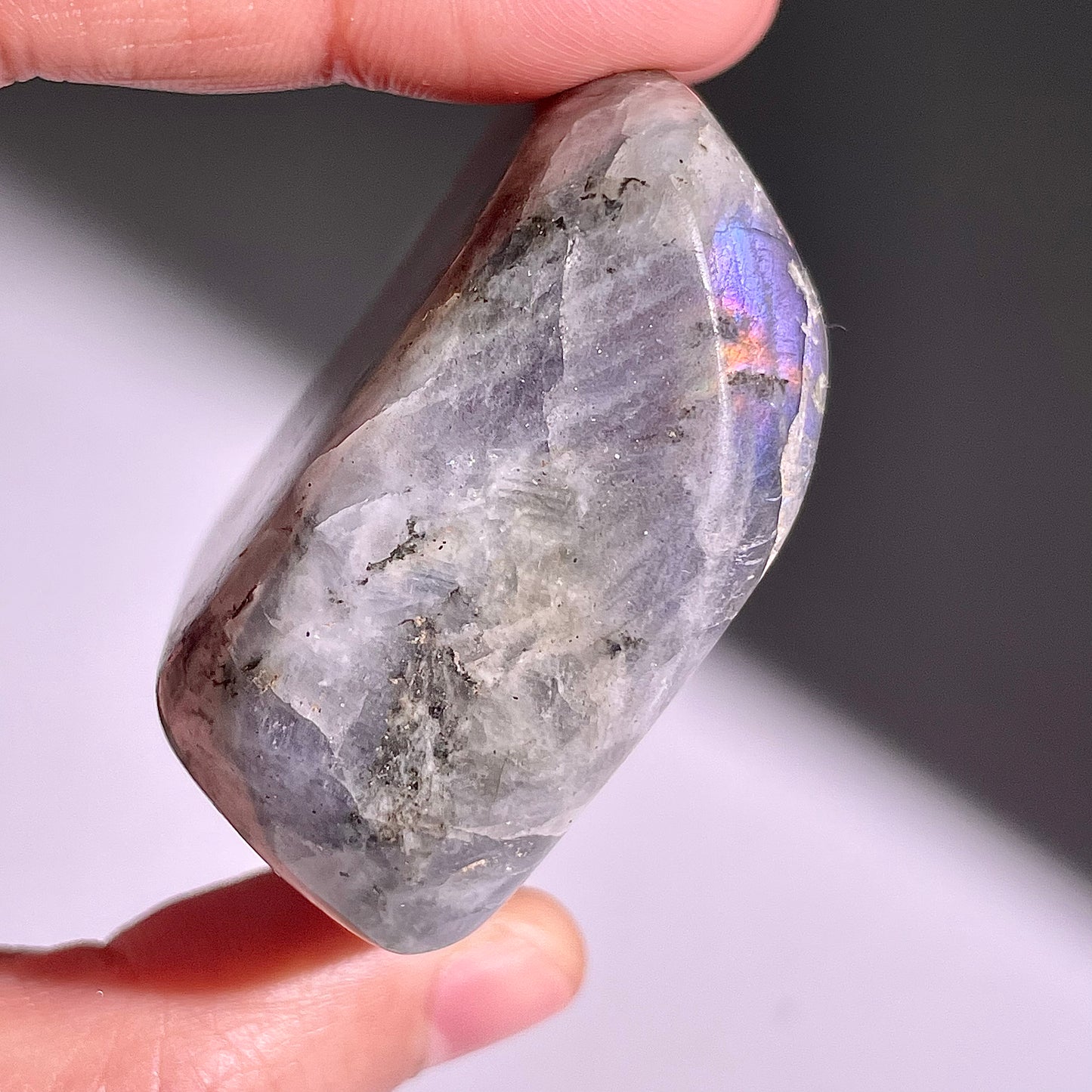 A334◇1点物◇ラブラドライト 原石◇41×43×28mm◇天然石・鉱物・パワーストーン