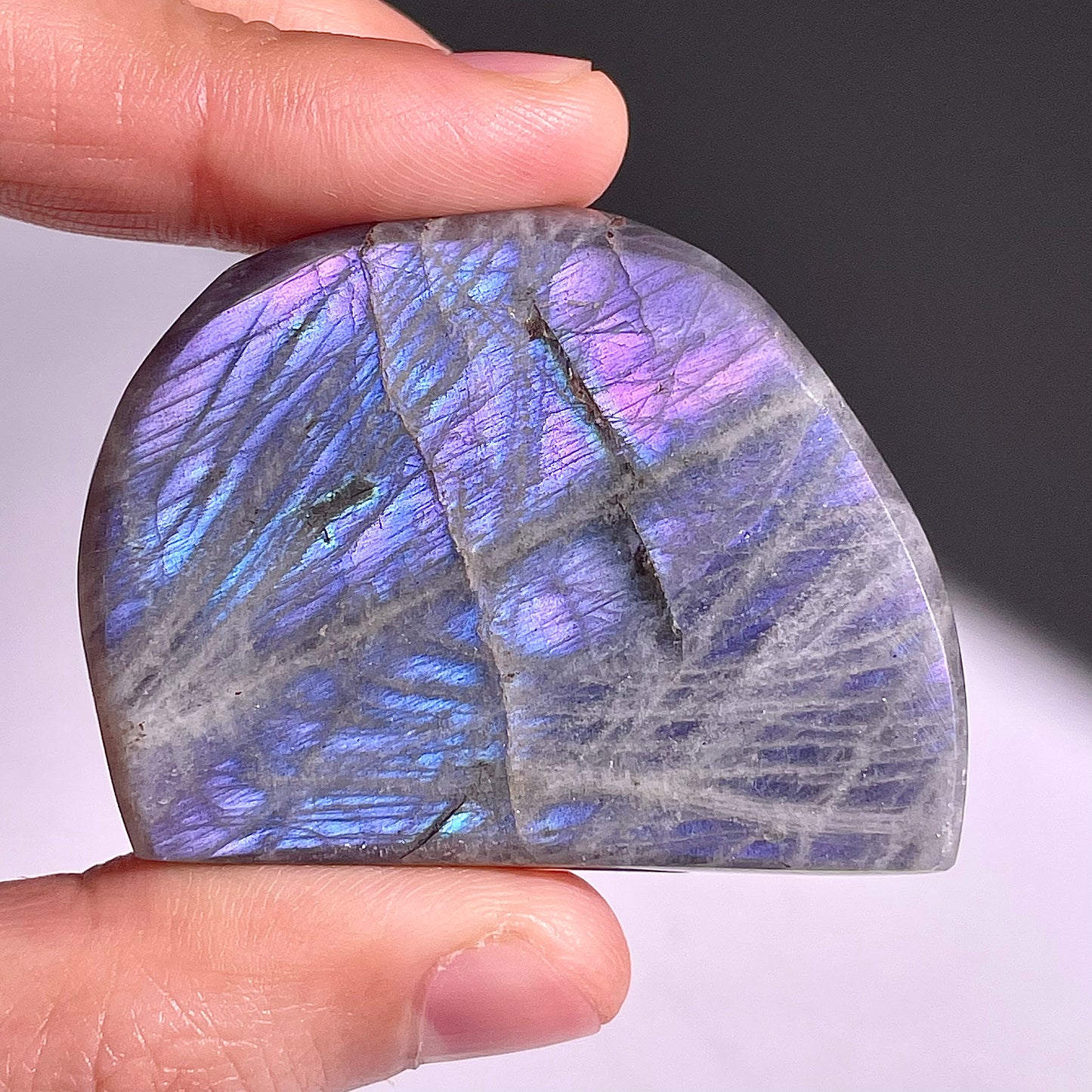 A336◇1点物◇ラブラドライト 原石◇44×35×18mm◇天然石・鉱物・パワーストーン