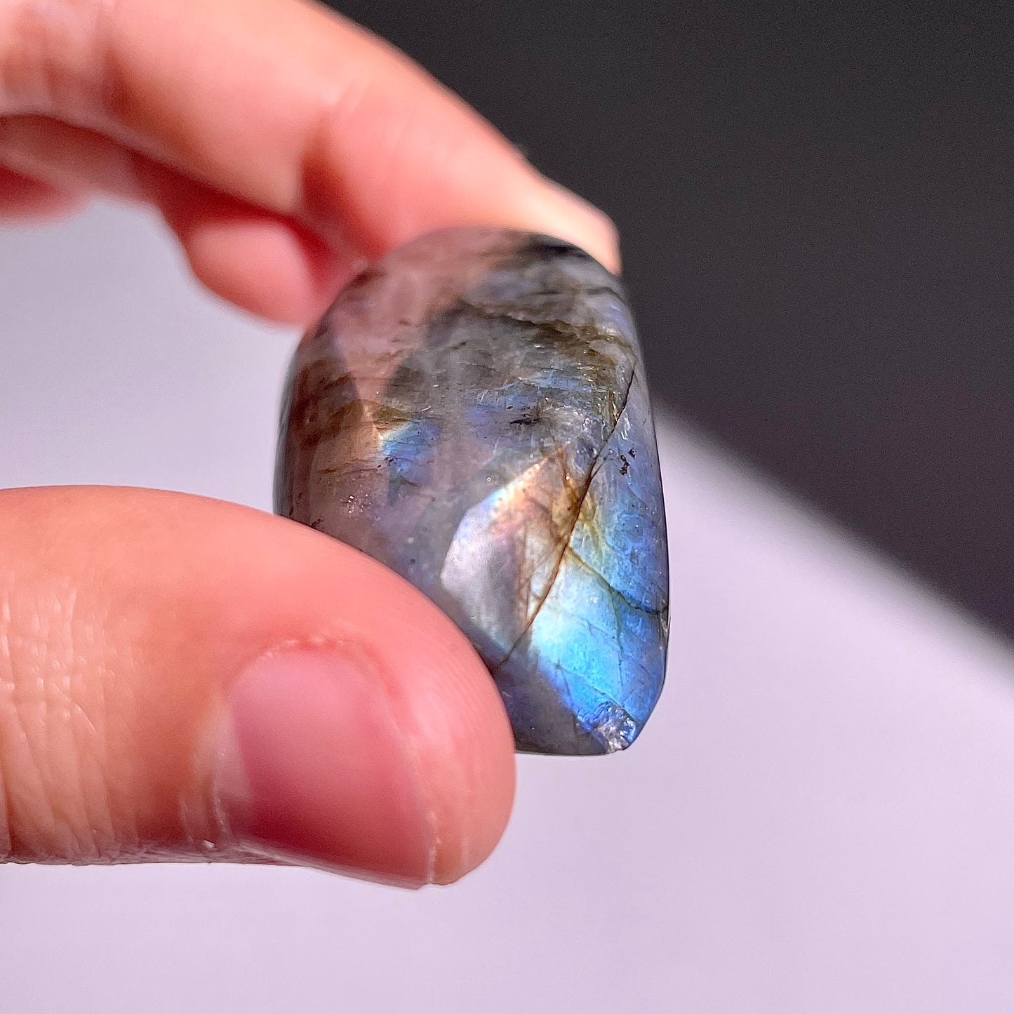 A345◇1点物◇ラブラドライト 原石◇51×22×14mm◇天然石・鉱物・パワーストーン