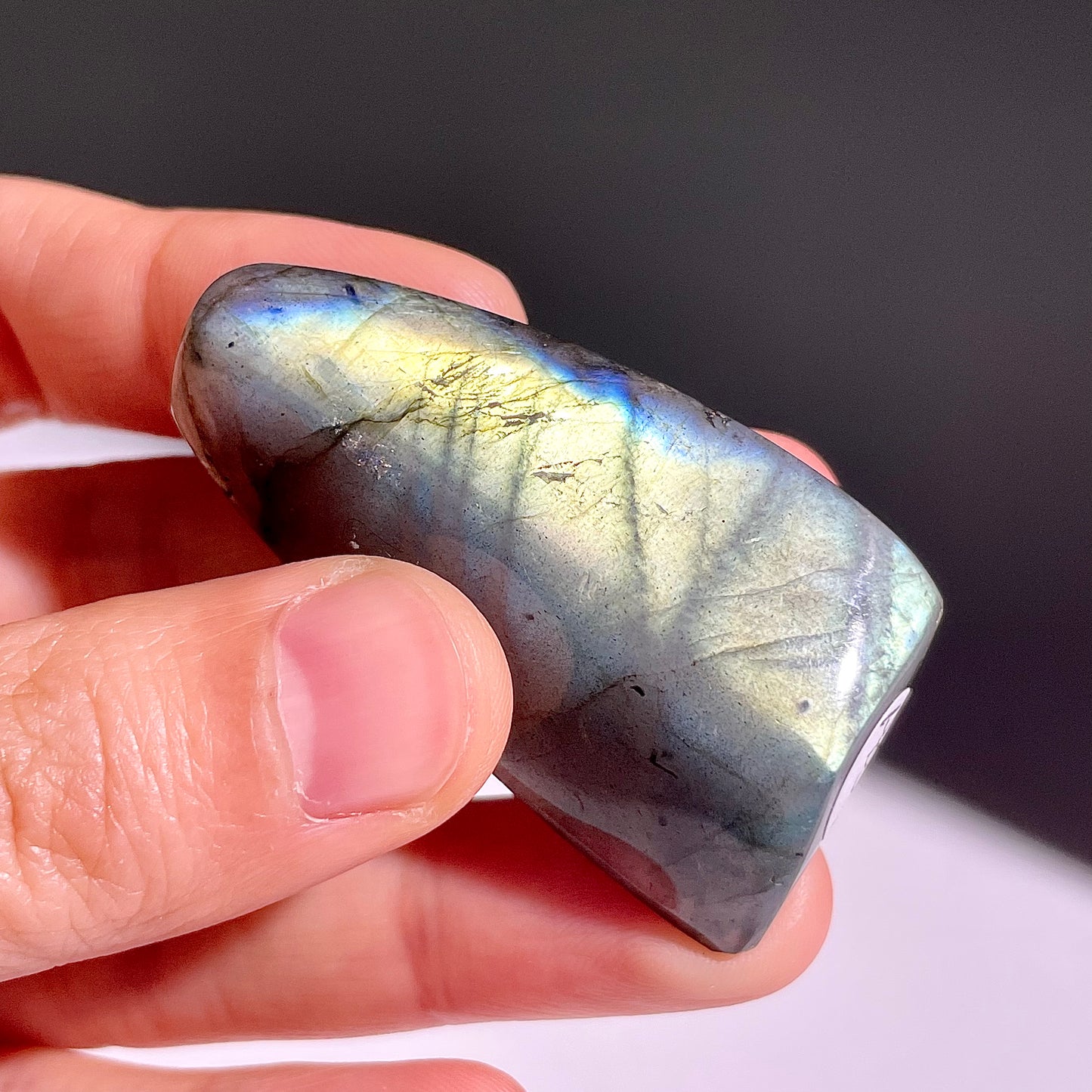 A354◇1点物◇ラブラドライト 原石◇48×25×12mm◇天然石・鉱物・パワーストーン