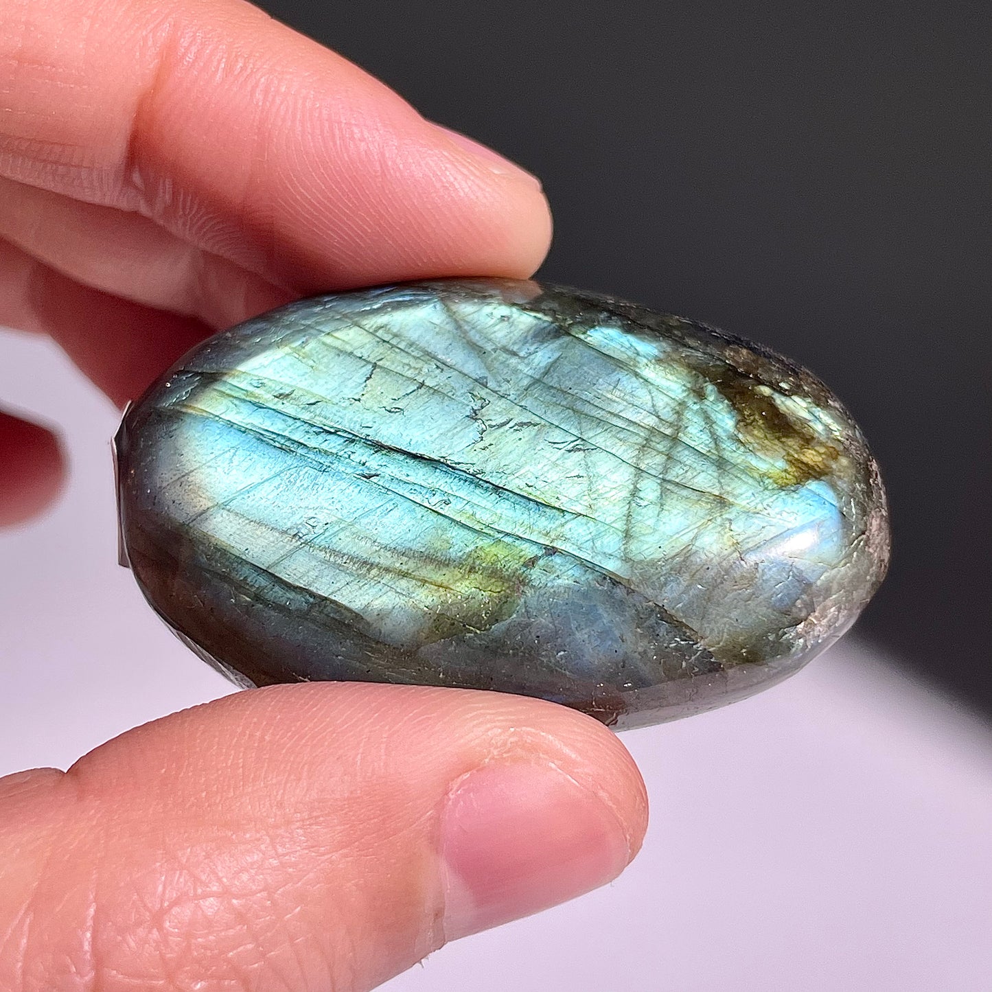 A358◇1点物◇ラブラドライト 原石◇42×27×14mm◇天然石・鉱物・パワーストーン