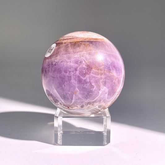 B476◇1点物◇アメジストのアゲート ボール◇54×54×54mm◇天然石・鉱物・パワーストーン