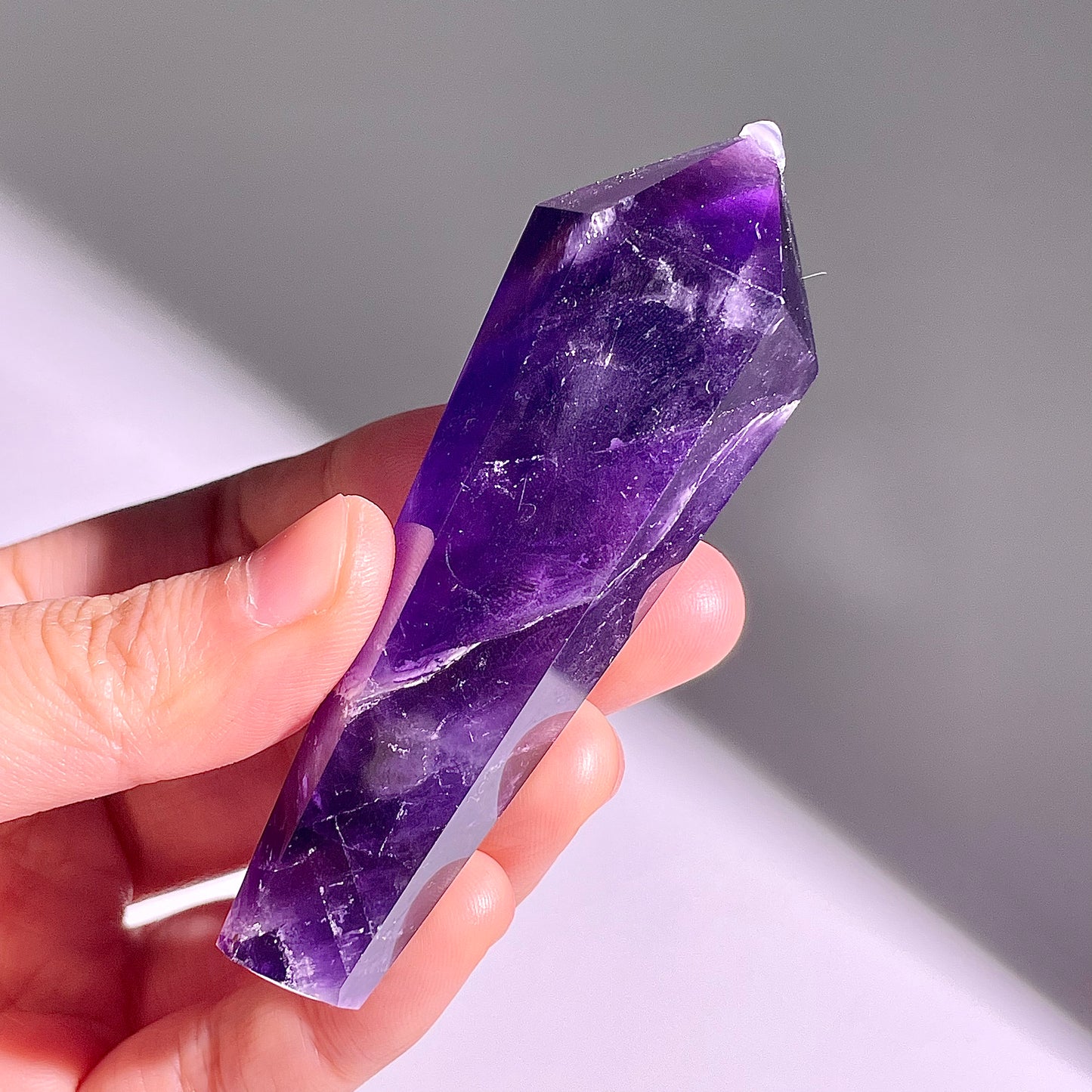 B595◇1点物◇アメジスト サセプター◇82×26×22mm◇天然石・鉱物・パワーストーン