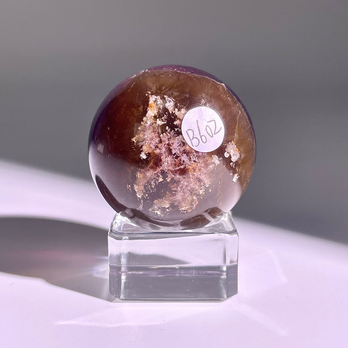 B602◇1点物◇極光蛍石 ボール◇40×40×40mm◇天然石・鉱物・パワーストーン