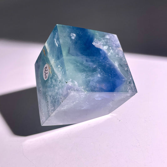 B660◇ブルーフローライト スクエア◇45×44×45mm◇天然石・鉱物・パワーストーン