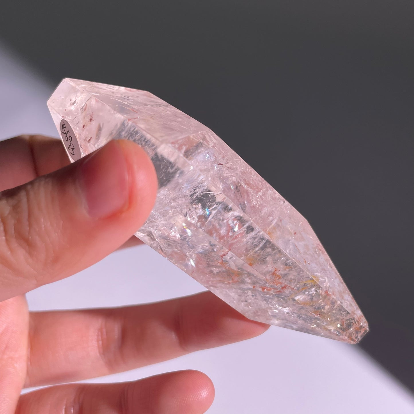 B693◇ピンクアゼツライト 不規則◇87×54×25mm◇天然石・鉱物・パワーストーン
