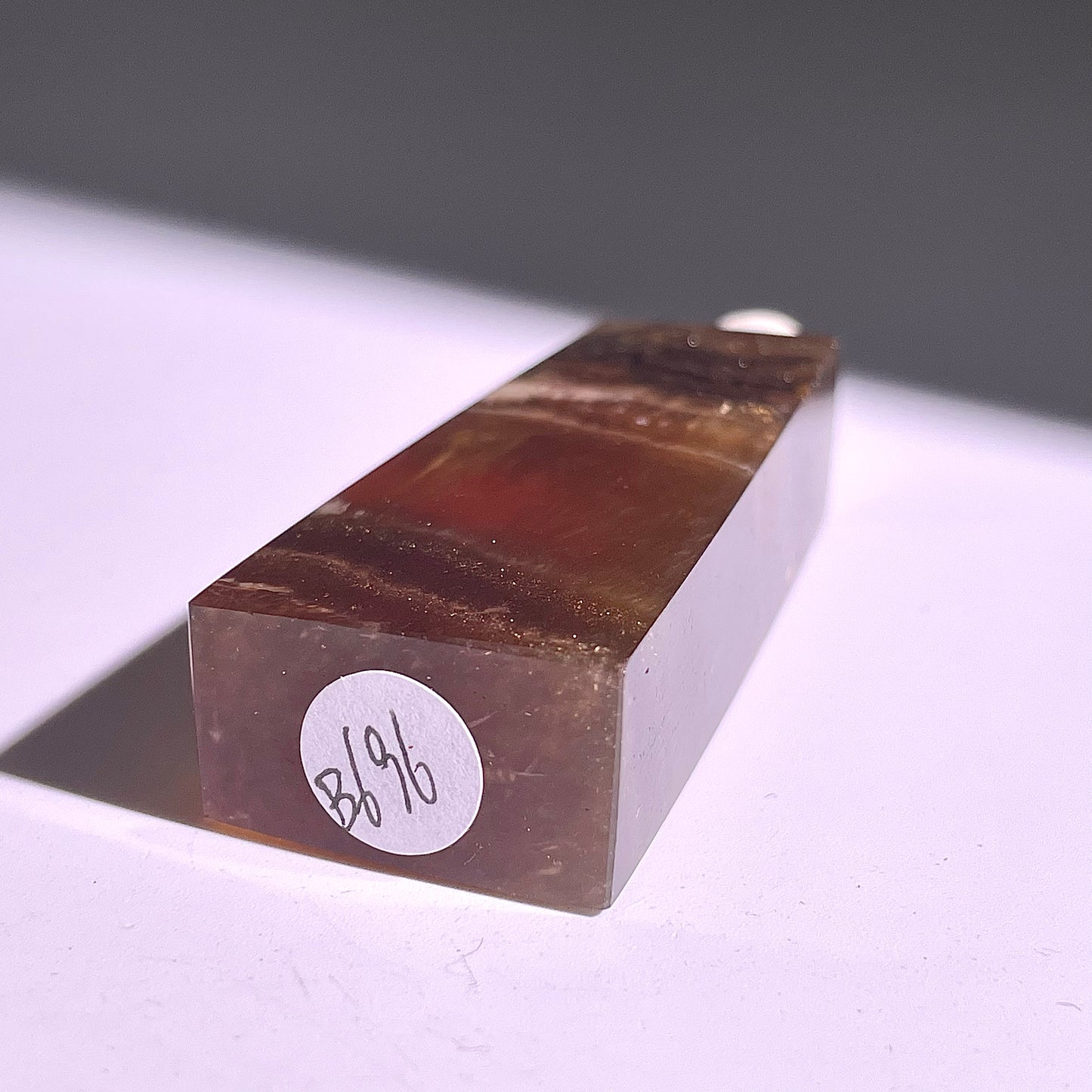B696◇極光蛍石 ピラー◇67×22×13mm◇天然石・鉱物・パワーストーン