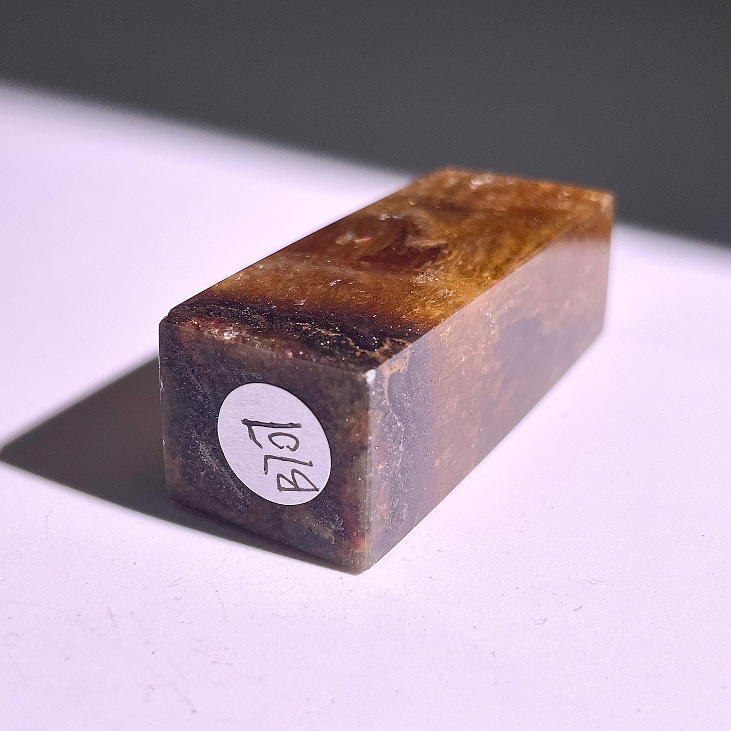B707◇極光蛍石 ピラー◇50×96×6mm◇天然石・鉱物・パワーストーン