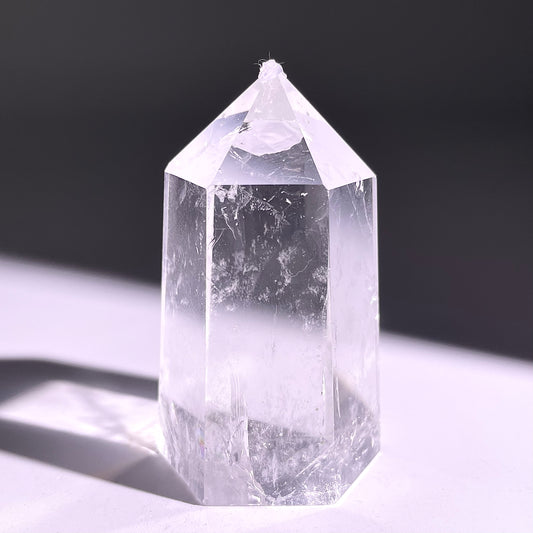 B722◇青い針の水晶 ピラー◇46×21×19mm◇天然石・鉱物・パワーストーン