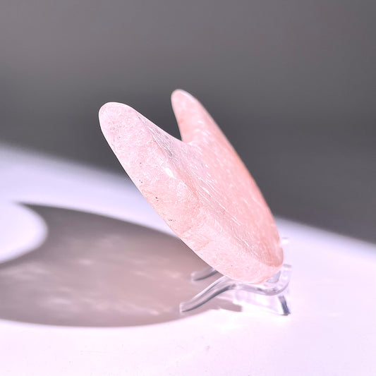 B723◇ピンクアゼツライト ムーン◇90×40×0.3mm◇天然石・鉱物・パワーストーン