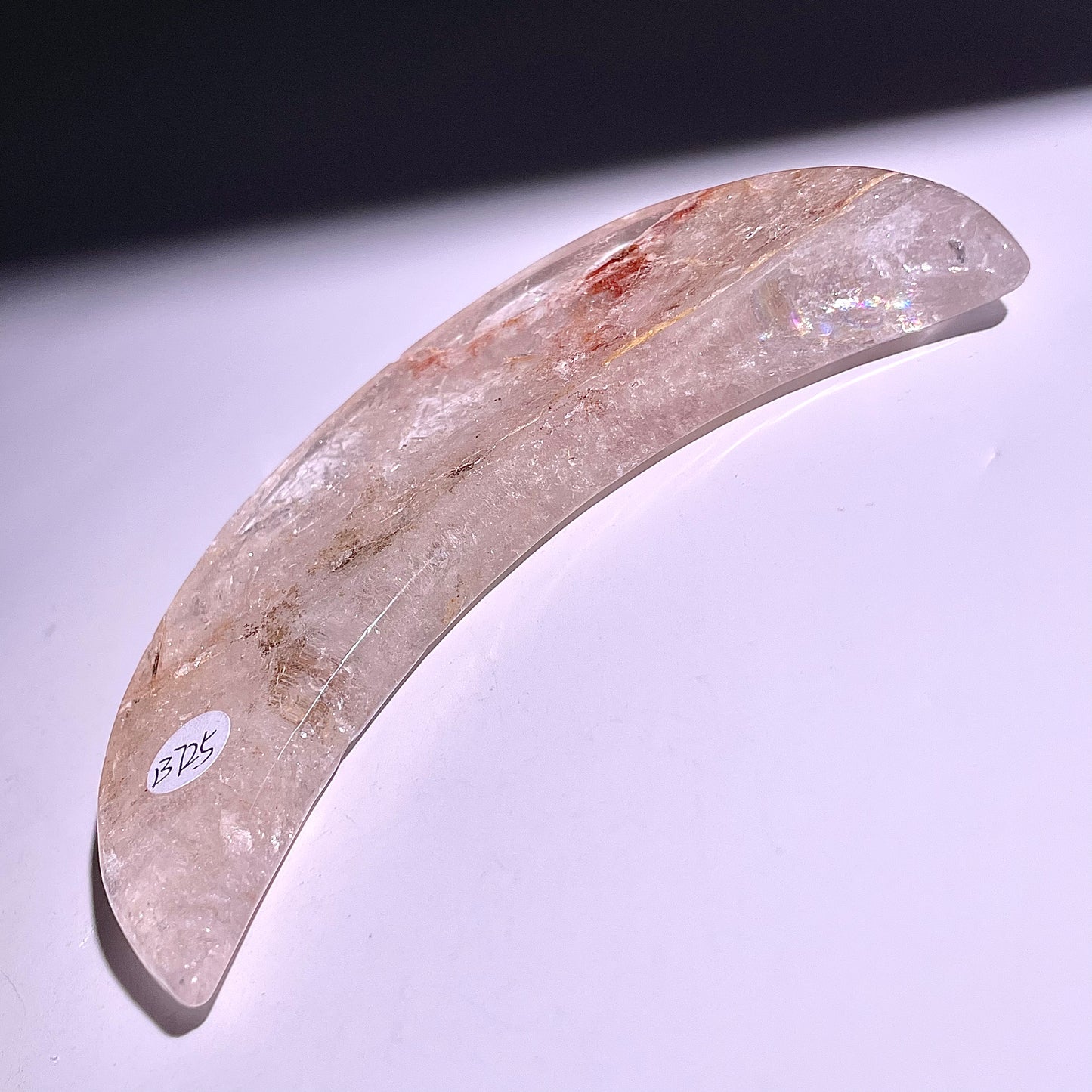 B725◇ピンクアゼツライト ムーン◇90×32×0.6mm◇天然石・鉱物・パワーストーン