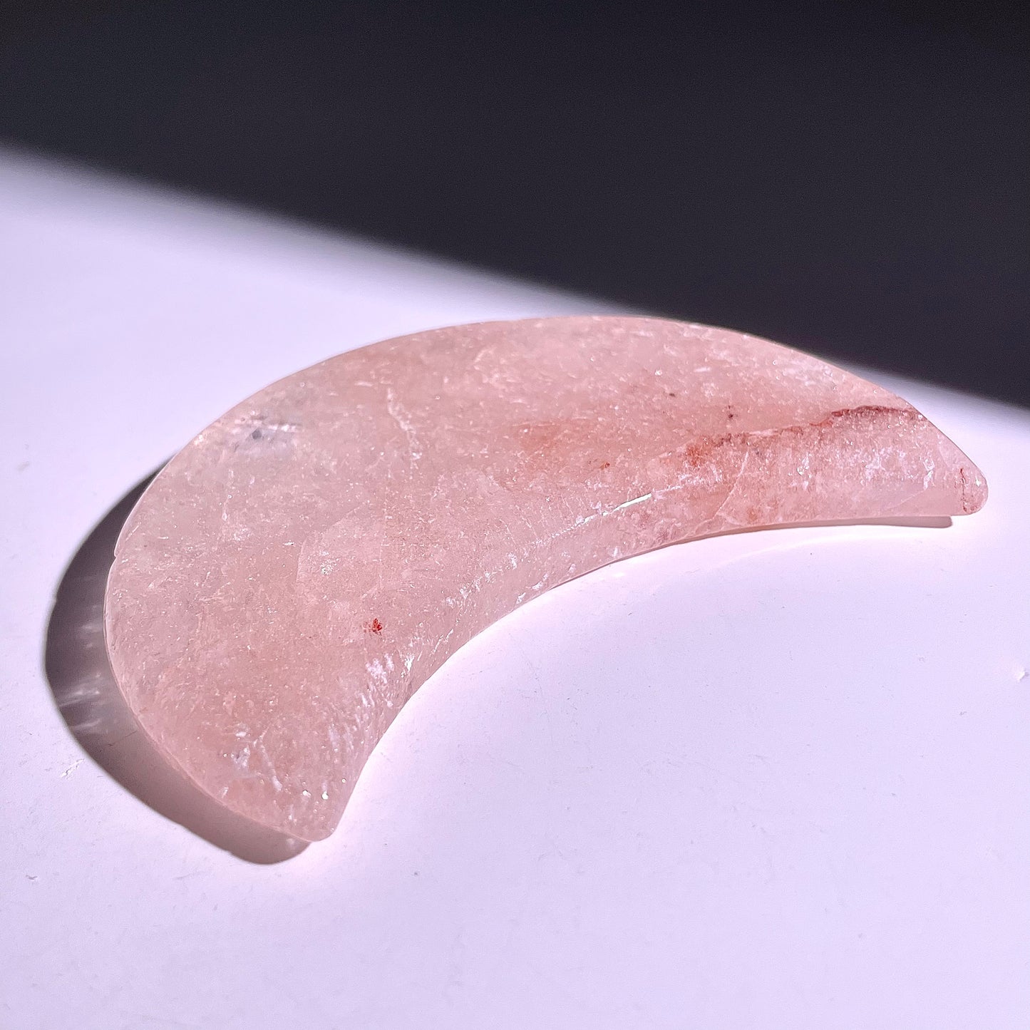 B729◇ピンクアゼツライト ムーン◇90×45×1mm◇天然石・鉱物・パワーストーン