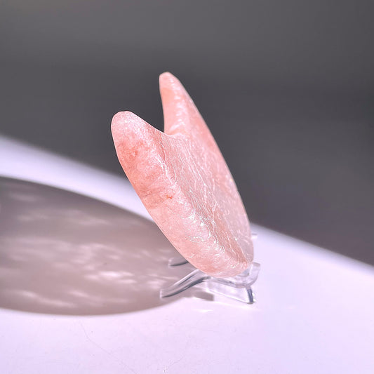 B730◇ピンクアゼツライト ムーン◇90×47×2mm◇天然石・鉱物・パワーストーン