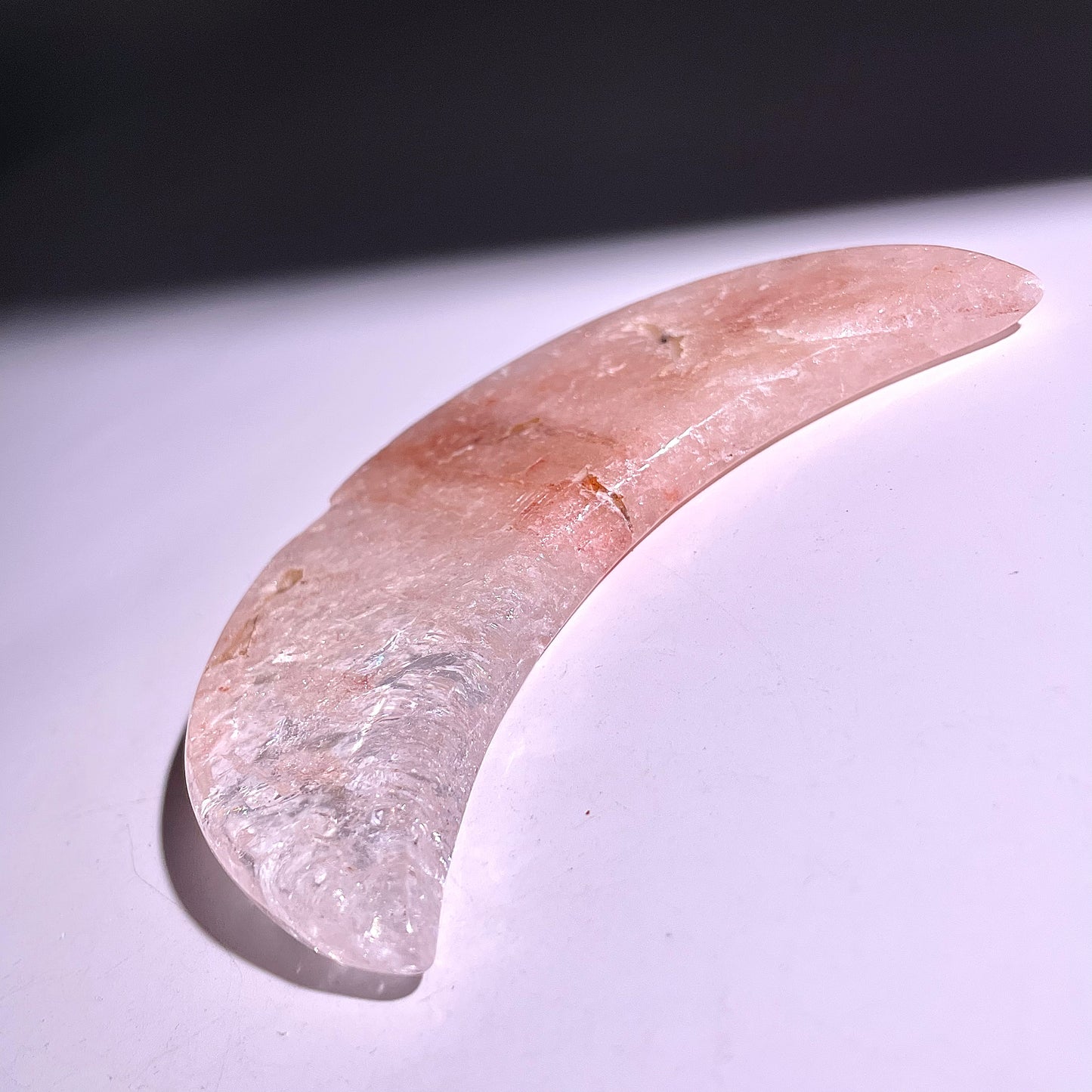 B732◇ピンクアゼツライト ムーン◇90×36×1mm◇天然石・鉱物・パワーストーン