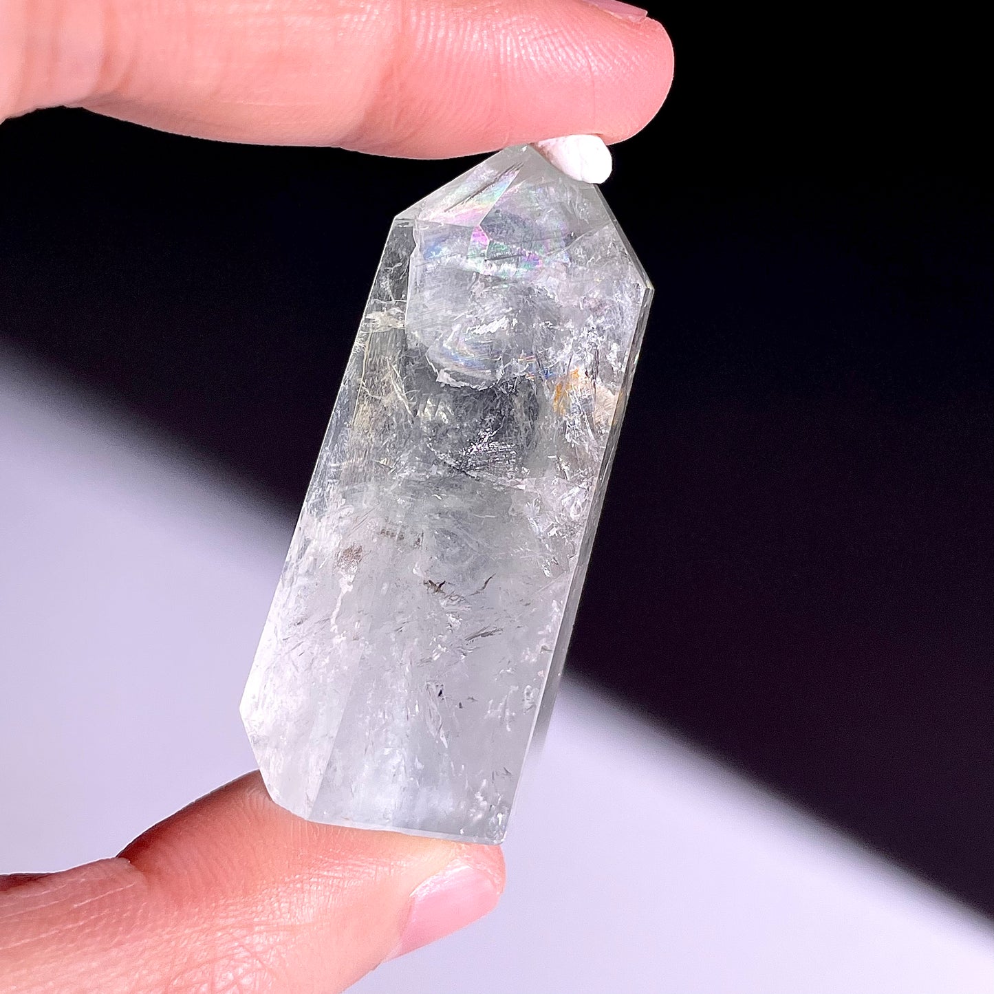 B740◇グリーンクォーツ ピラー◇36×10×4mm◇天然石・鉱物・パワーストーン