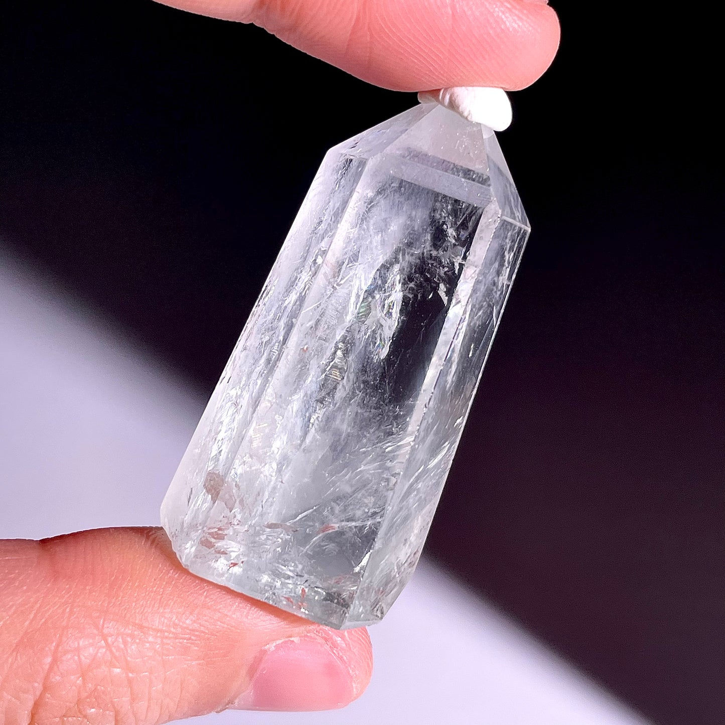 B741◇グリーンクォーツ ピラー◇32×10×6mm◇天然石・鉱物・パワーストーン