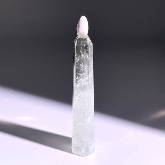 B743◇グリーンクォーツ ピラー◇44×7×1mm◇天然石・鉱物・パワーストーン