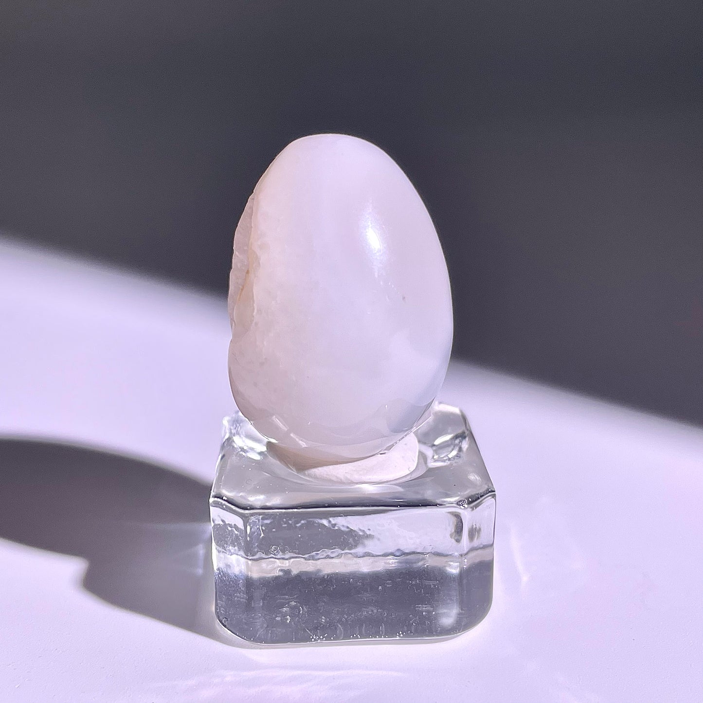 B770◇彩晶マシュマロ エッグ◇29×22×20mm◇天然石・鉱物・パワーストーン