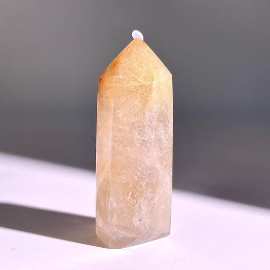 B815◇ルチルクォーツ ピラー◇78×26×20mm◇天然石・鉱物・パワーストーン