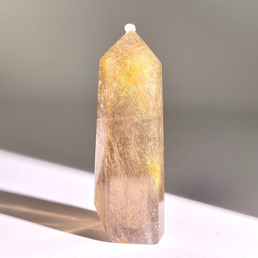 B818◇ルチルクォーツ ピラー◇78×26×22mm◇天然石・鉱物・パワーストーン
