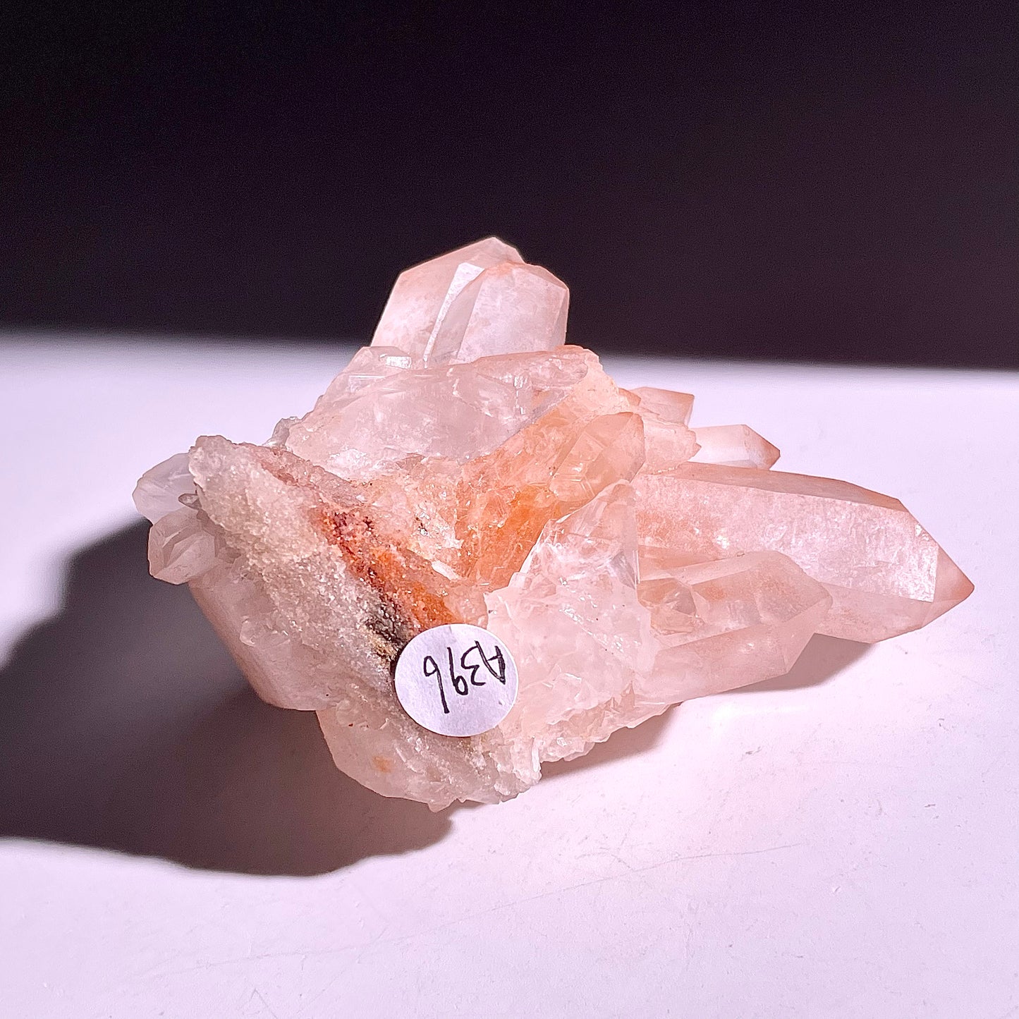 A396◇レッドクリスタル クラスター◇70×55×45mm◇天然石・鉱物・パワーストーン