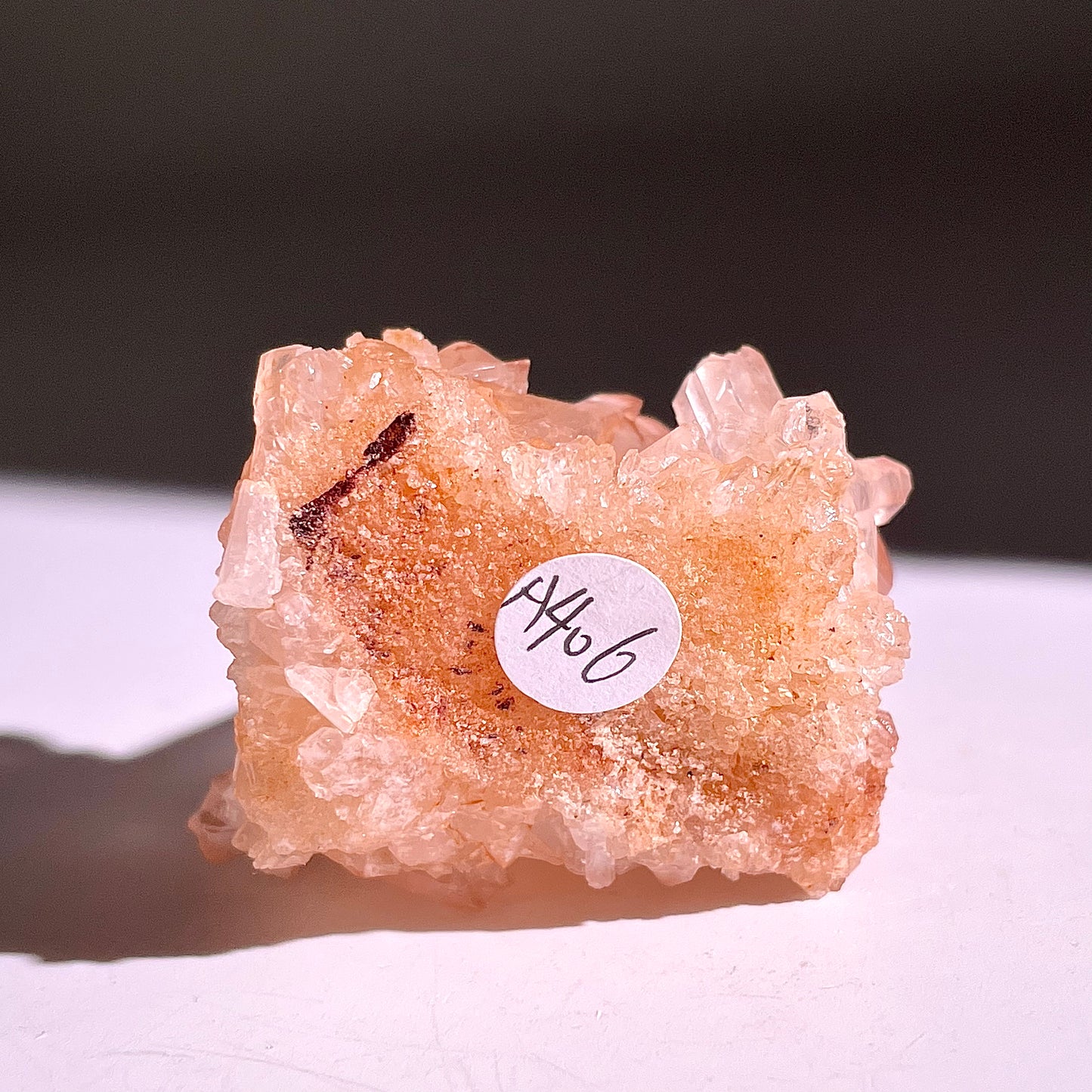 A406◇レッドクリスタル クラスター◇53×47×31mm◇天然石・鉱物・パワーストーン
