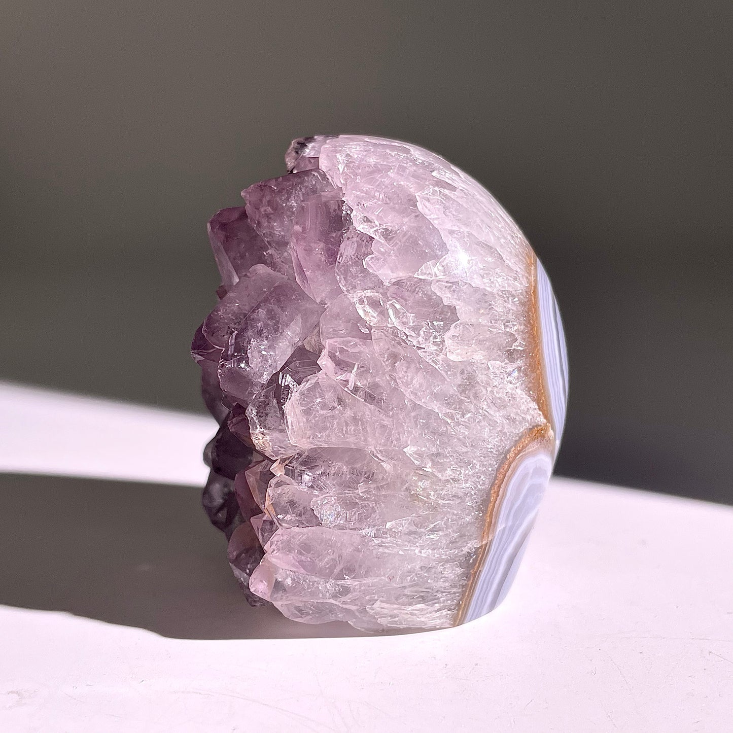 A412◇アメジスト クラスター◇66×54×48mm◇天然石・鉱物・パワーストーン