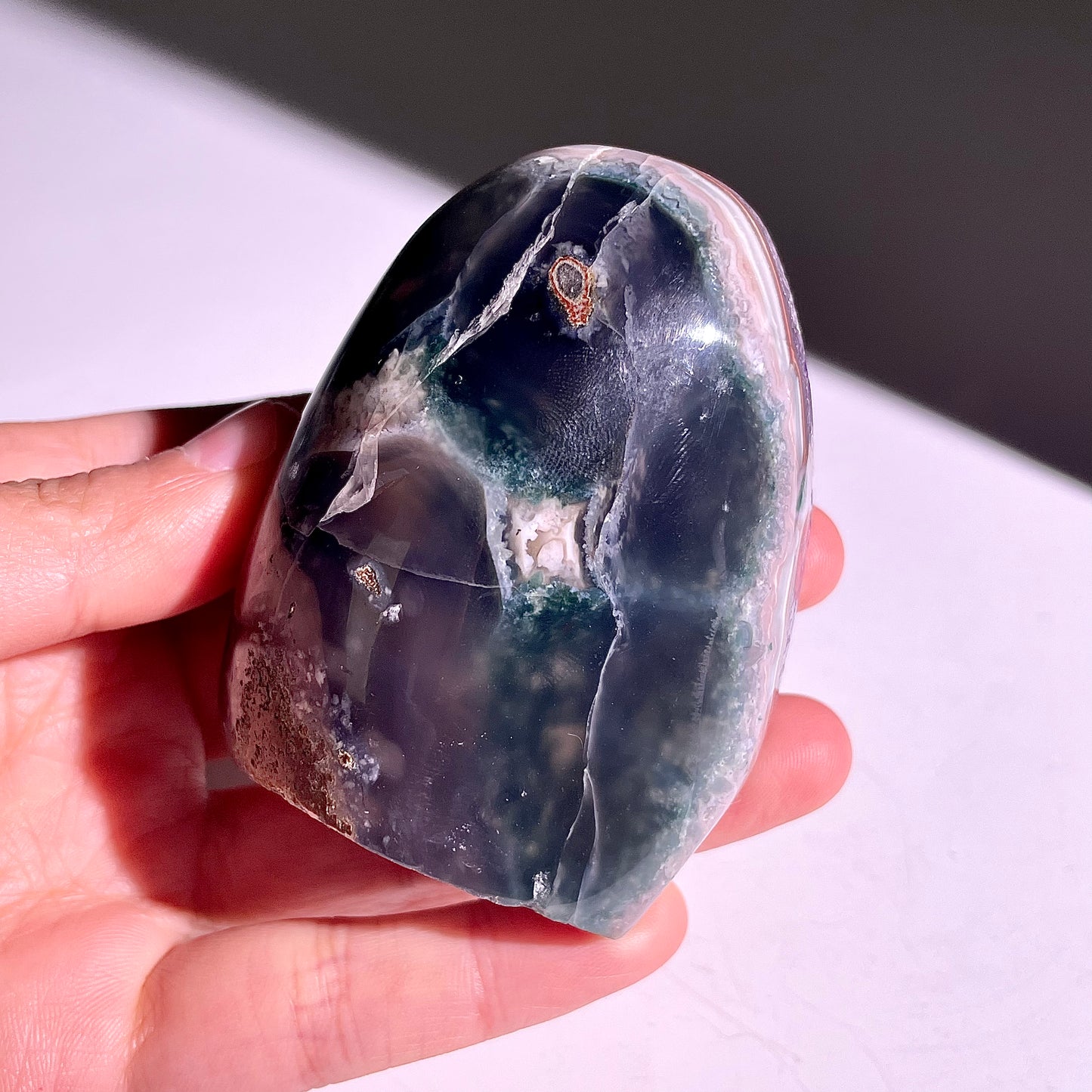 A422◇アメジスト クラスター◇59×42×24mm◇天然石・鉱物・パワーストーン