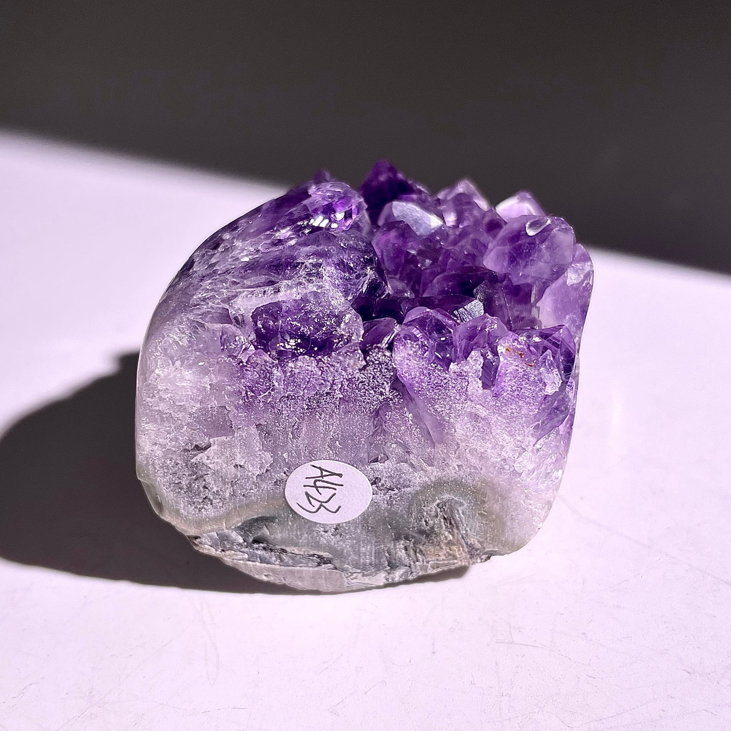 A423◇アメジスト クラスター◇46×42×29mm◇天然石・鉱物・パワーストーン