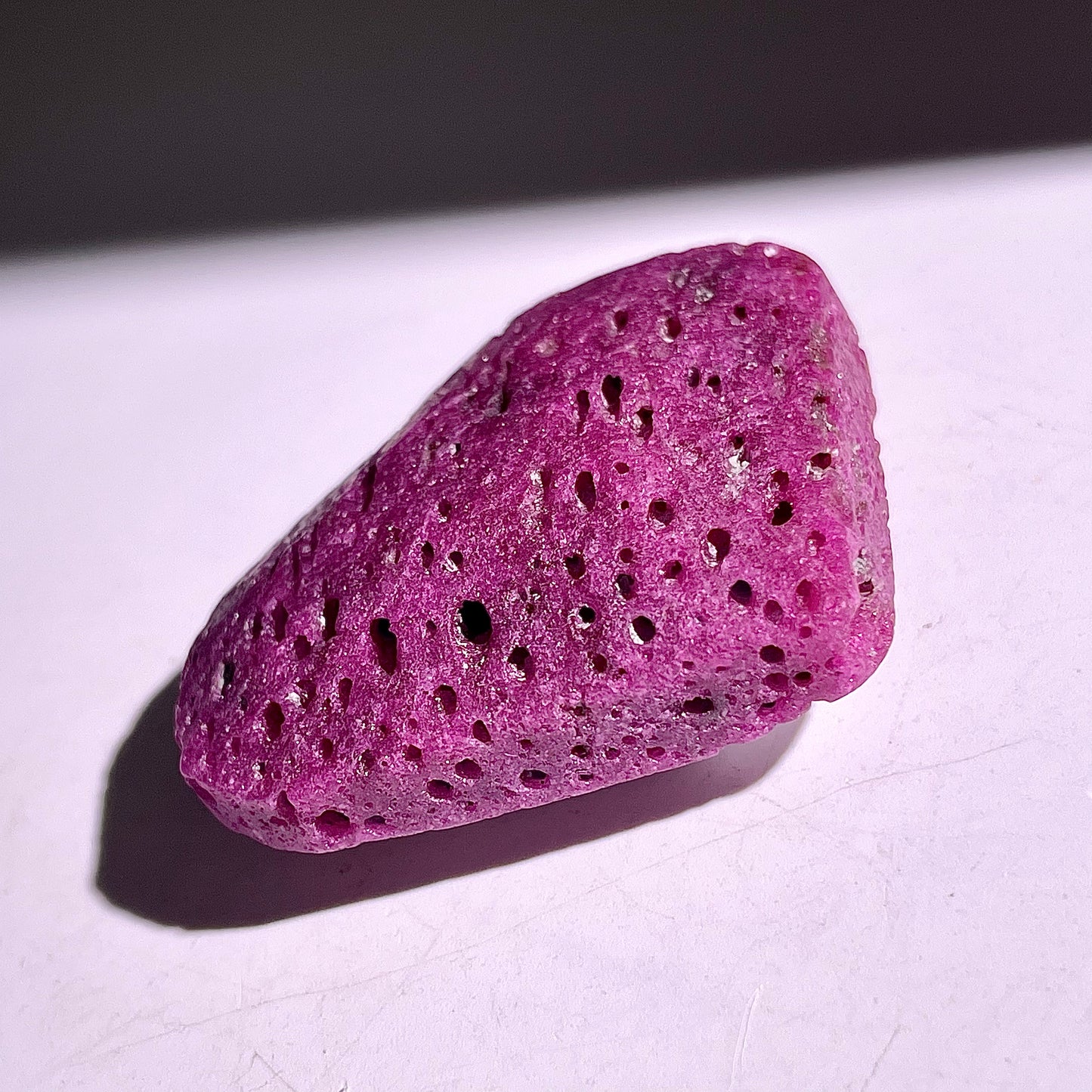 B861◇ルビー ハート◇43×53×17mm◇天然石・鉱物・パワーストーン