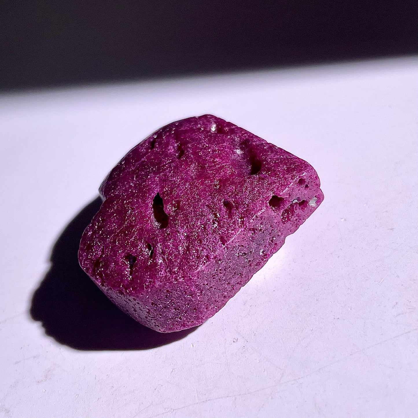 B866◇ルビー ハート◇35×41×17mm◇天然石・鉱物・パワーストーン