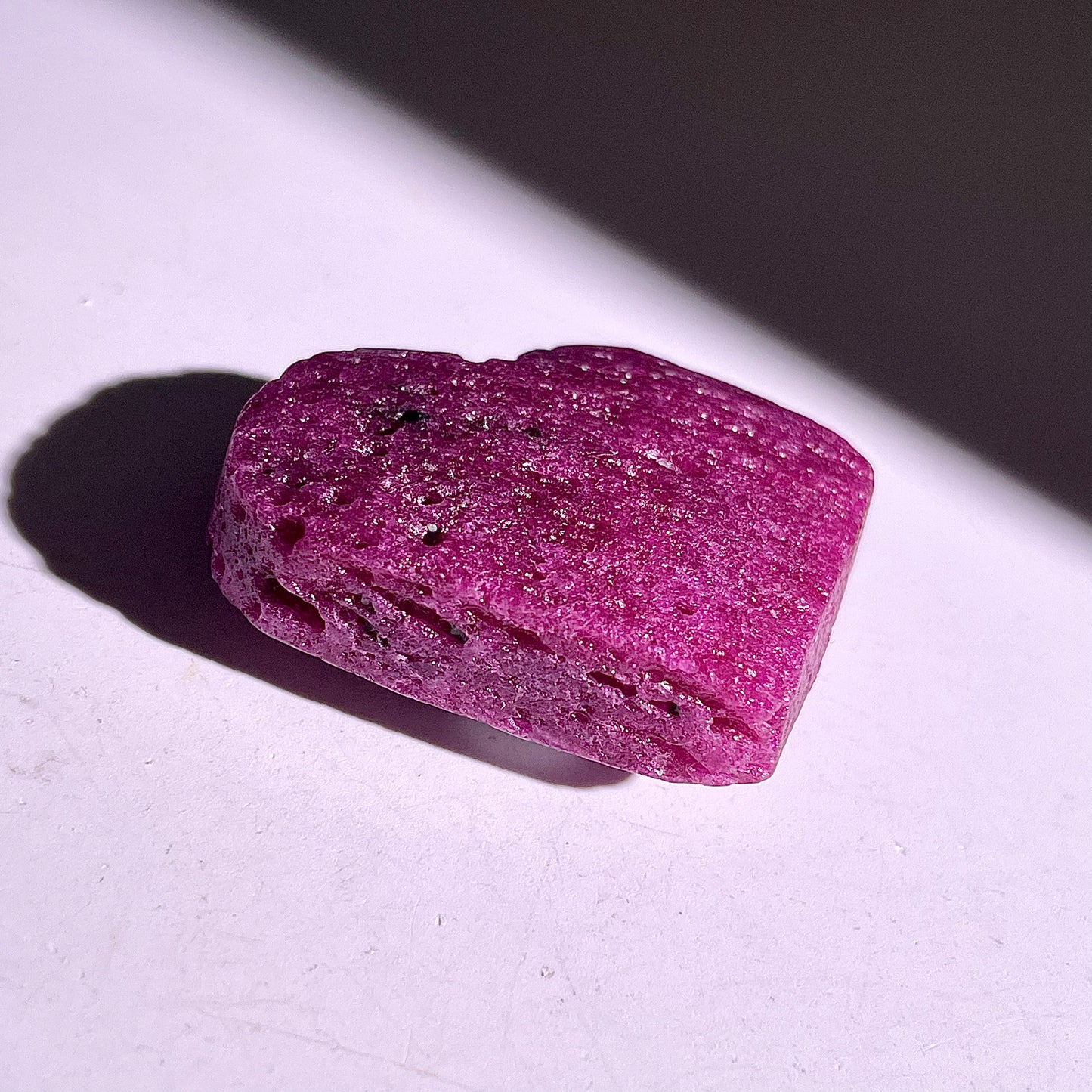B877◇ルビー ハート◇37×46×15mm◇天然石・鉱物・パワーストーン