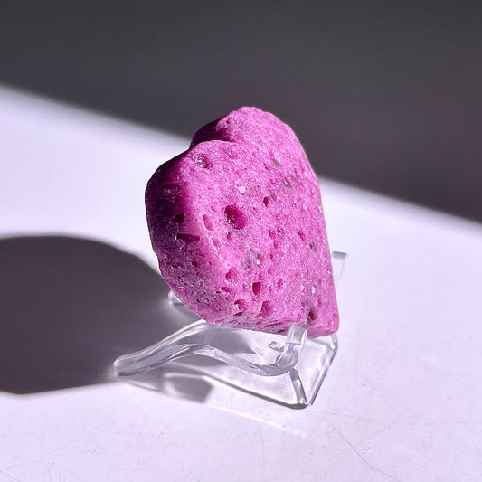 B882◇ルビー ハート◇40×50×17mm◇天然石・鉱物・パワーストーン