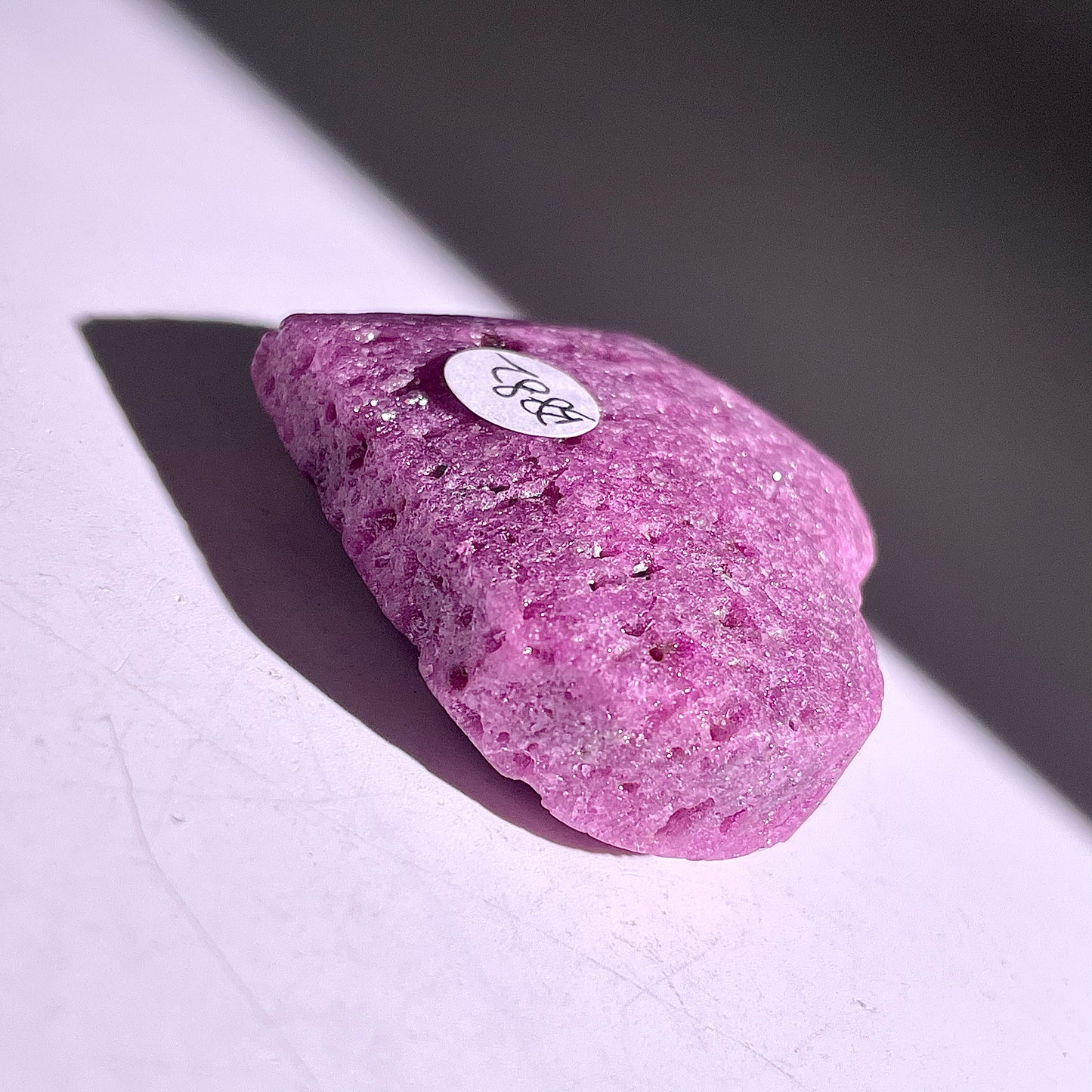 B882◇ルビー ハート◇40×50×17mm◇天然石・鉱物・パワーストーン