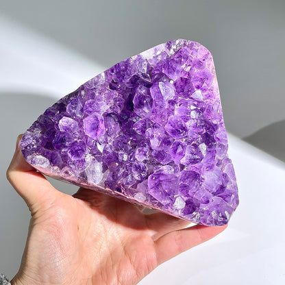 A2◇１点物◇アメジスト クラスター◇136×124×57mm◇天然石・鉱物・パワーストーン