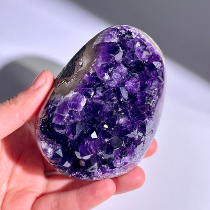 A19◇１点物◇アメジスト　クリスター◇82×55×27mm◇天然石・鉱物・パワーストーン