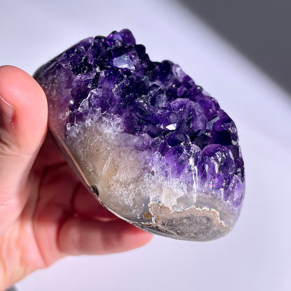 A19◇１点物◇アメジスト　クリスター◇82×55×27mm◇天然石・鉱物・パワーストーン