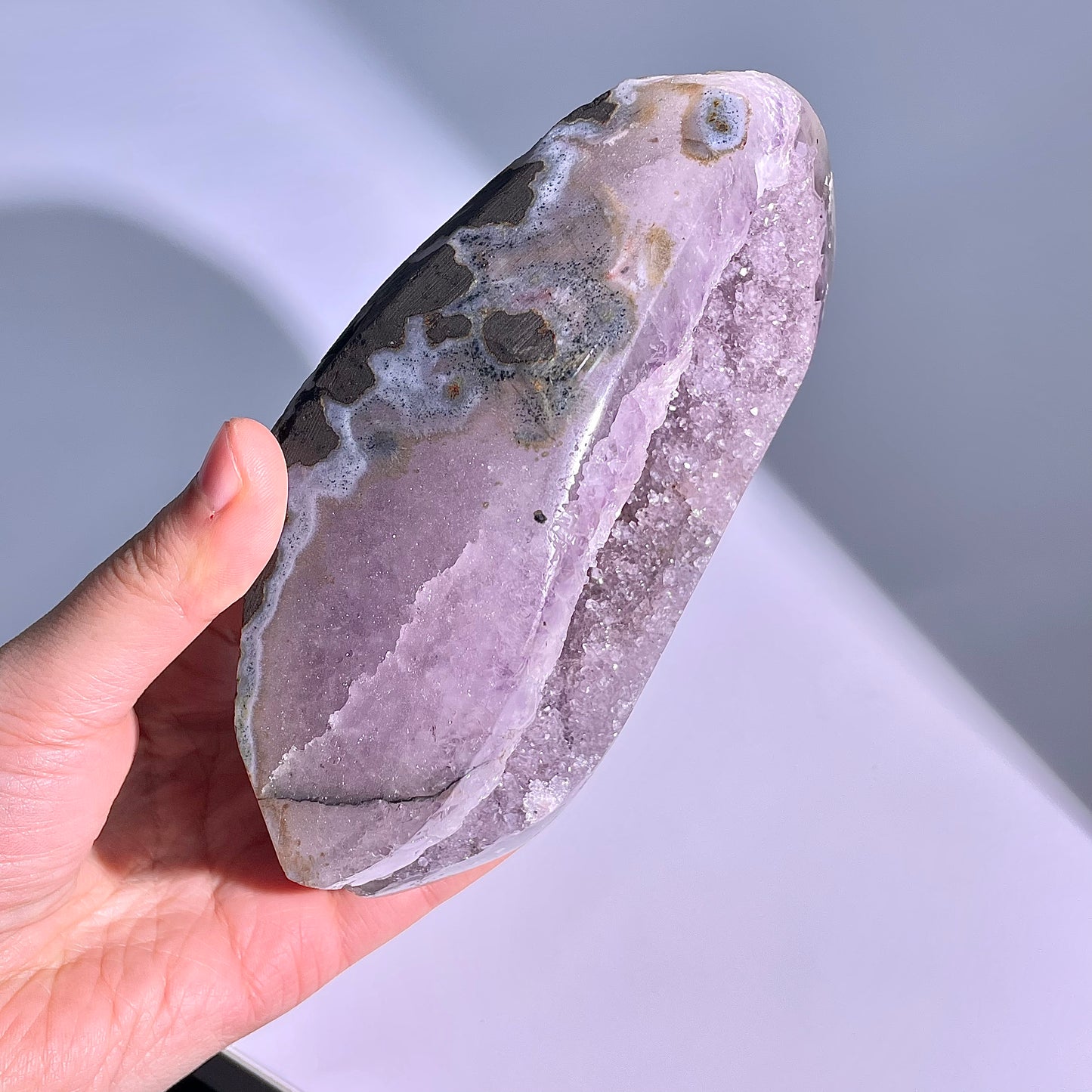 A39◇１点物◇アメジスト　クラスター◇142×72×57mm◇天然石・鉱物・パワーストーン