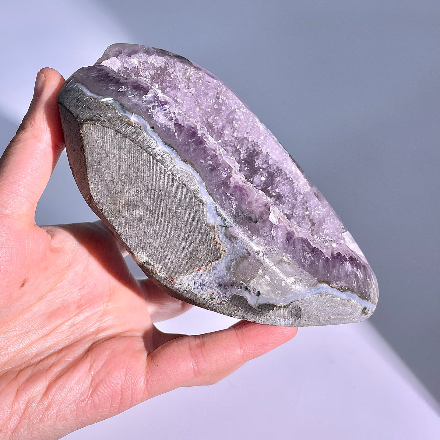 A39◇１点物◇アメジスト　クラスター◇142×72×57mm◇天然石・鉱物・パワーストーン