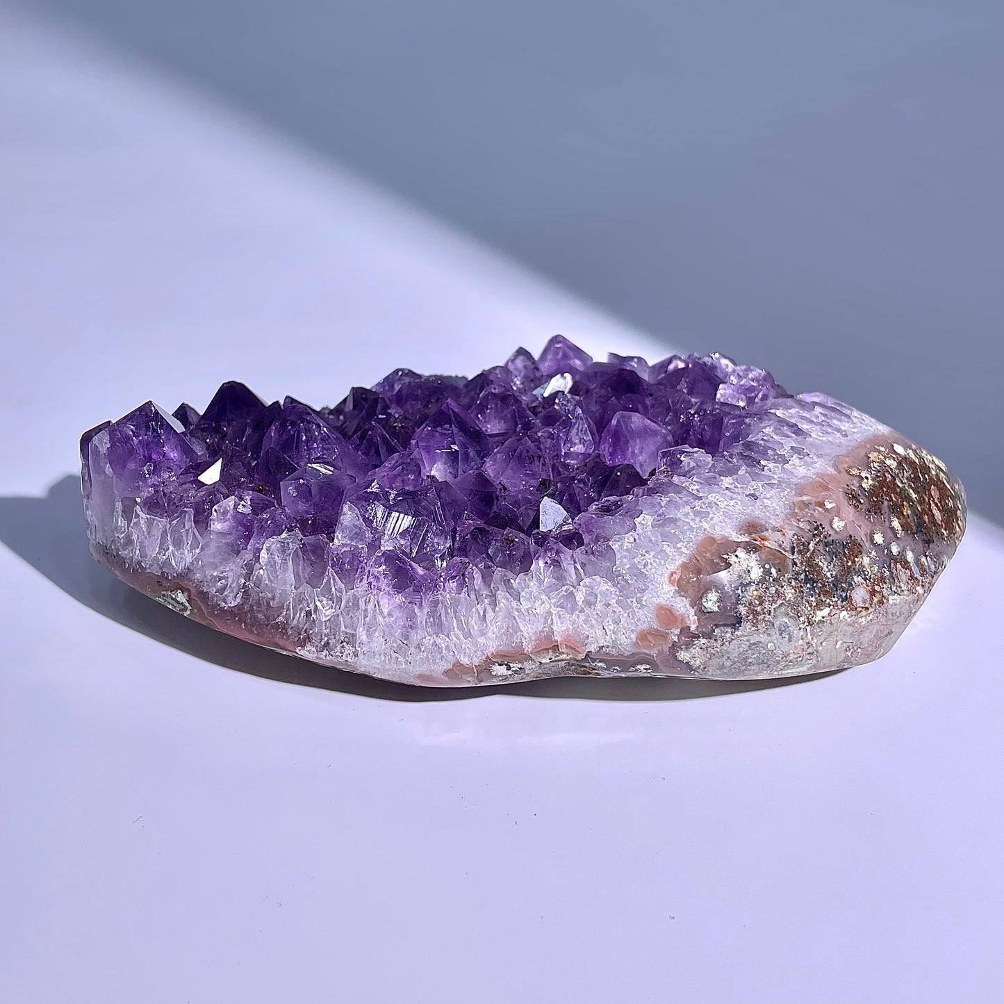 A41◇１点物◇アメジスト　クラスター◇142×74×20mm◇天然石・鉱物・パワーストーン