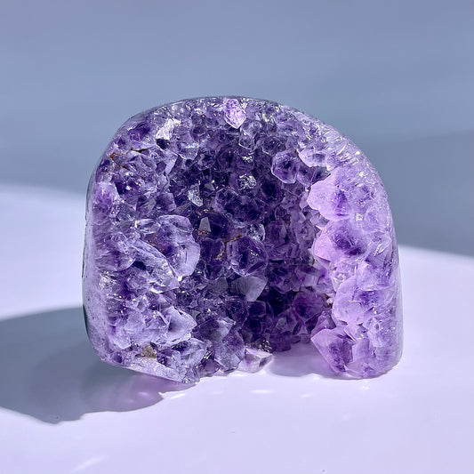 A59◇アメジスト　クリスター◇69×72×19mm◇天然石・鉱物・パワーストーン