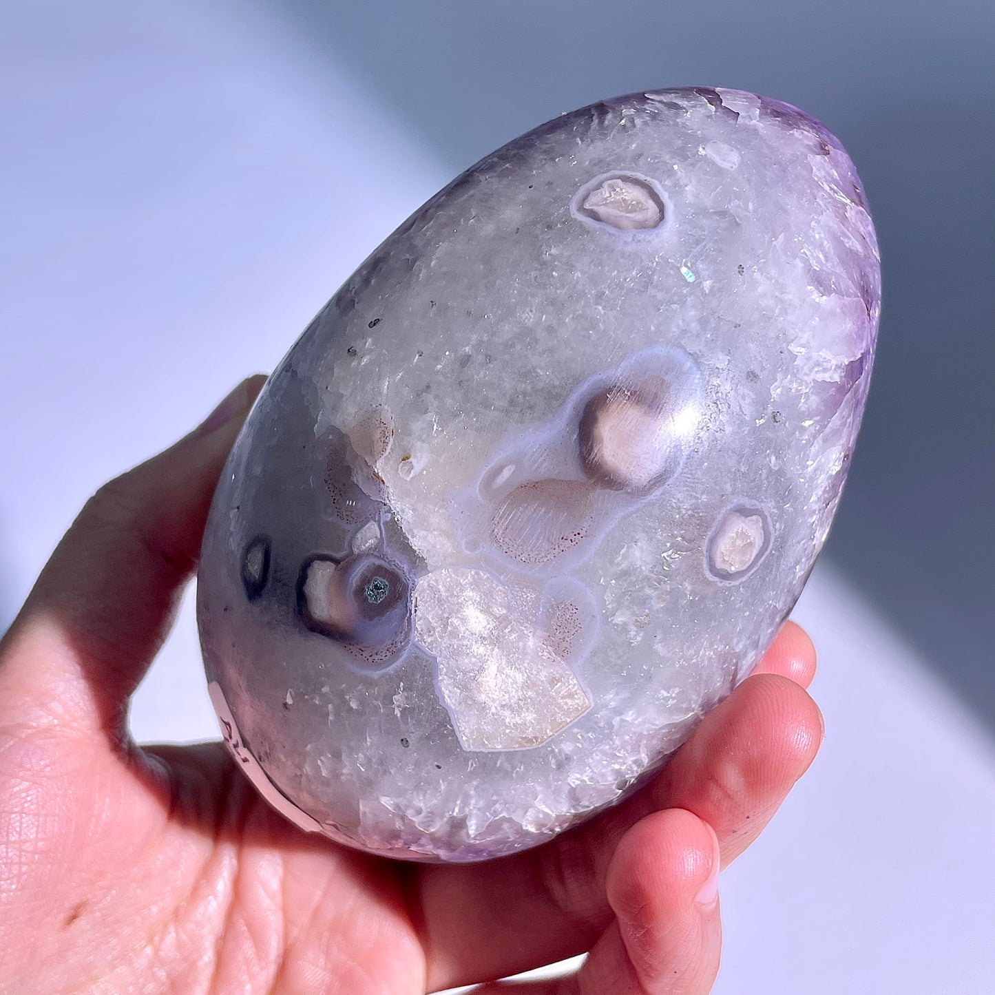 A61◇アメジスト　クリスター◇107×67×55mm◇天然石・鉱物・パワーストーン