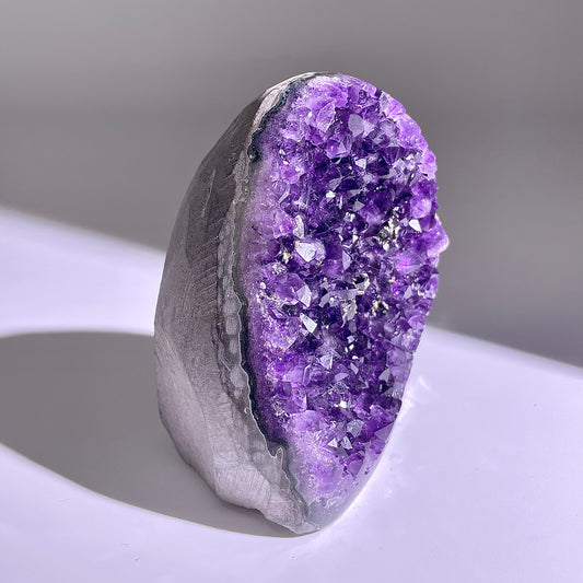 A80◇１点物◇アメジスト　クリスター◇98×79×58mm◇天然石・鉱物・パワーストーン