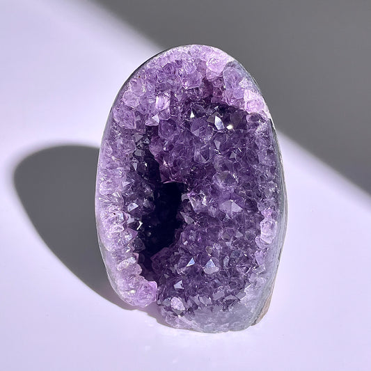 A86◇１点物◇アメジスト　クリスター◇76×50×45mm◇天然石・鉱物・パワーストーン