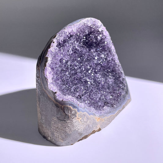 A87◇１点物◇アメジスト　クリスター◇93×80×42mm◇天然石・鉱物・パワーストーン