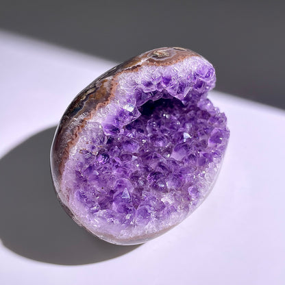 A91◇１点物◇アメジスト　クリスター◇110×75×83mm◇天然石・鉱物・パワーストーン